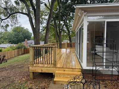 Custom deck built in Lyndon KY by Ruth Fence and Deck
