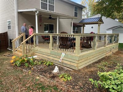 Deck built in Pleasure Ridge Park KY